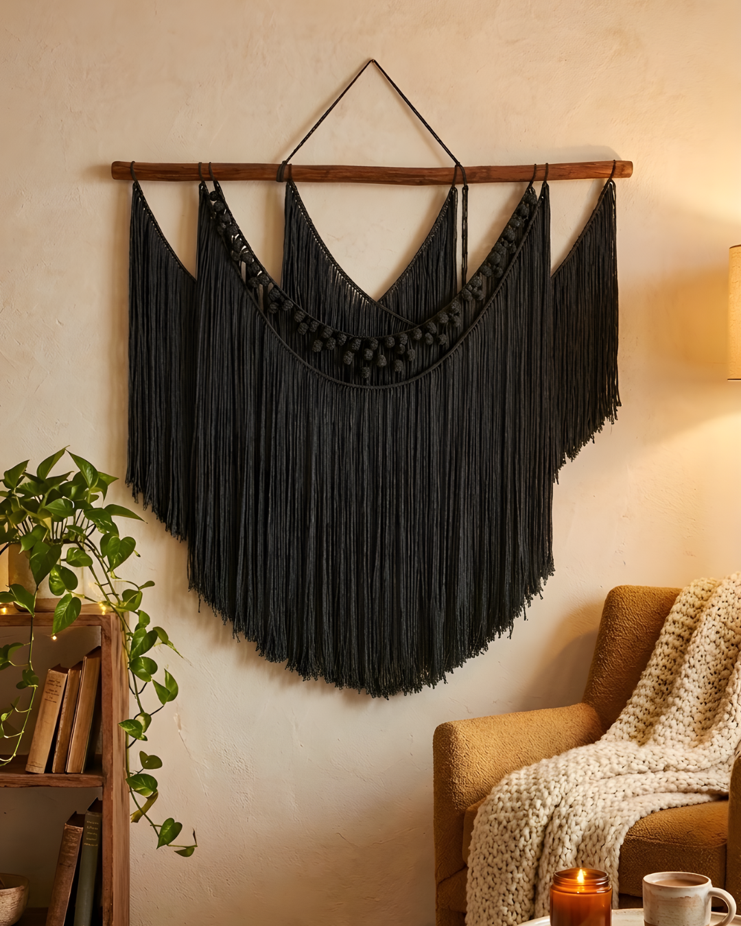 Tapices de macramé