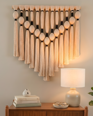 Tapices de macramé