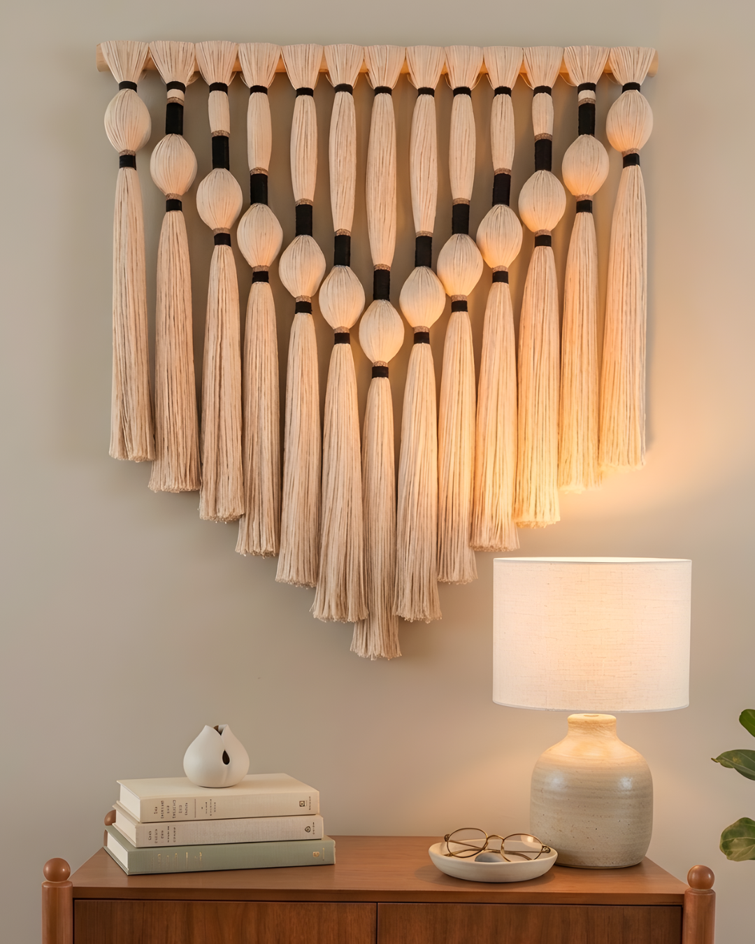Tapices de macramé