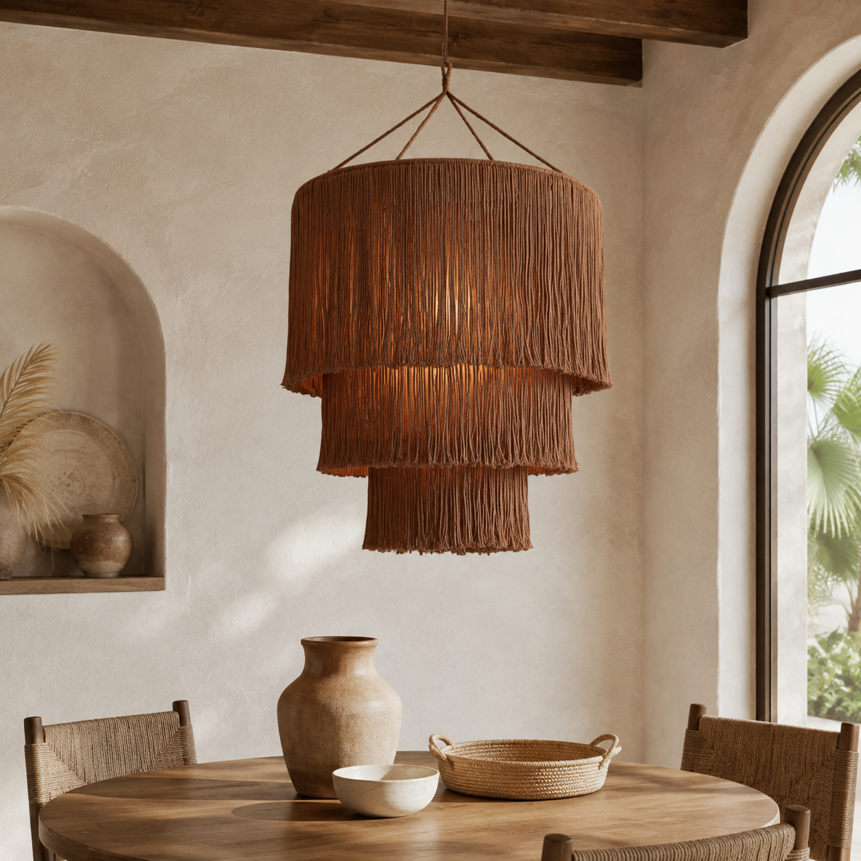 MACRAME CHANDELIER